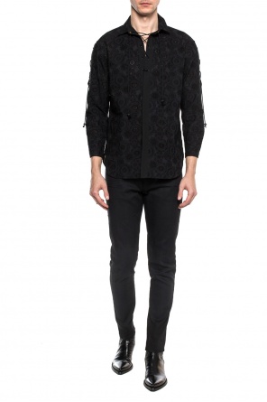 Koszula ściągana trokami, zdjęcie 2 Koszula ściągana trokami od Saint Laurent